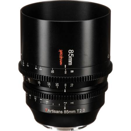 7Artisans Spectrum 85mm T2.0 Full Frame - obiektyw stałoogniskowy
